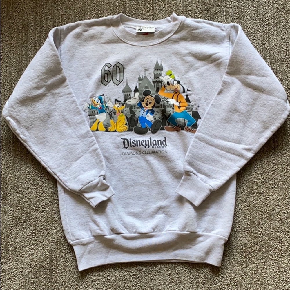 💎 Disneyland 60th Diamond Celebration Sweatshirt